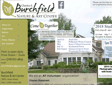 Tablet Screenshot of burchfieldnac.org